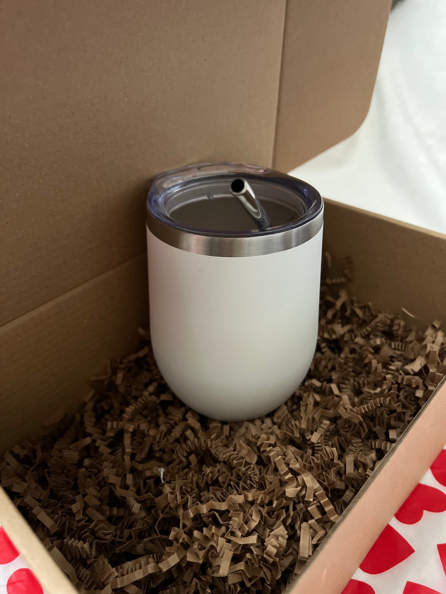 Personalized White Wine Tumbler