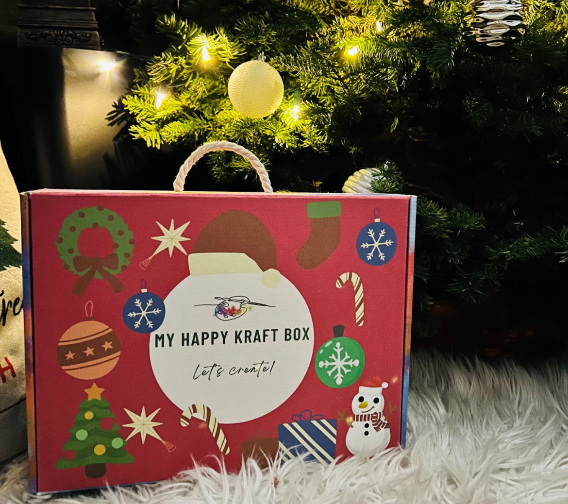 Christmas 🎄: My Happy Kraft Box